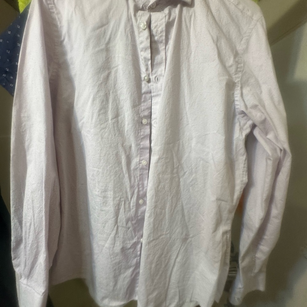 Calvin Klein Light Gray Men's Button Down Shirt